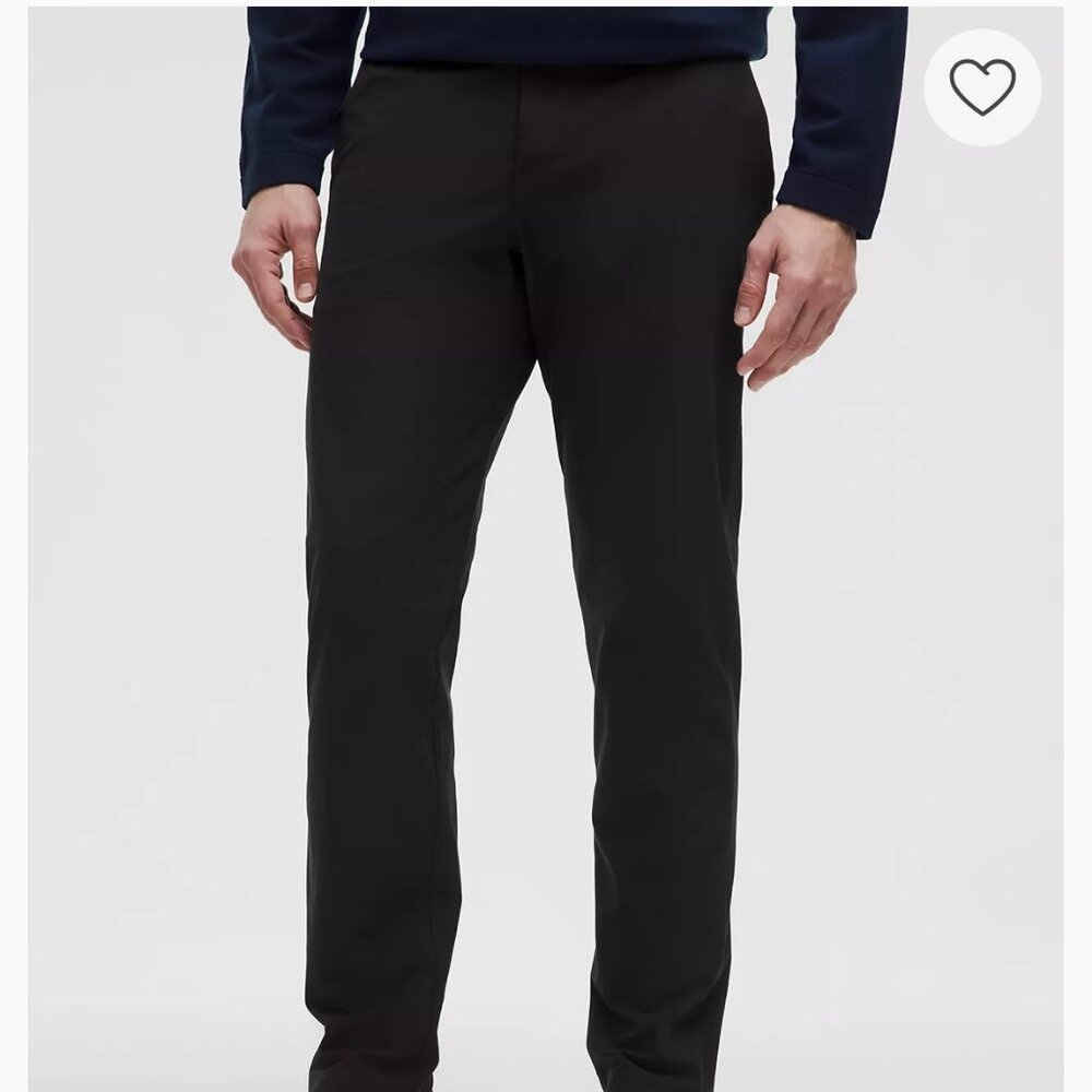 Lululemon Men's ABC Classic Pant 36x32 Black NWT